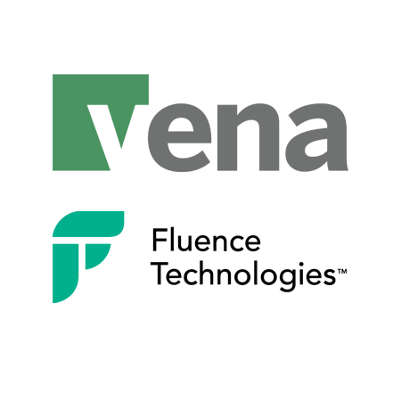 Vena Planning + Fluence Consolidation software logos.