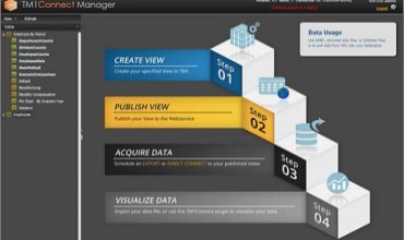 Screeshot of the TM1 Connect application.