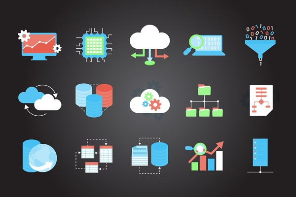 Illustration of integrated software applications.