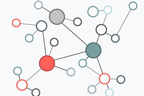 Illustration of Enterprise networking.